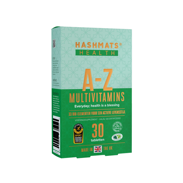 A-Z Multivitamins 30 - with 33 Bio-elements by HASHMATS®